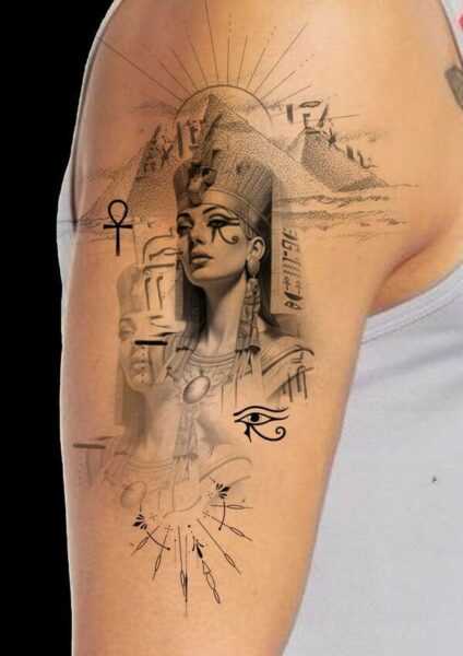 The enduring influence of Egyptian gods in tattoo artistry | SM TATTOO STUDIO