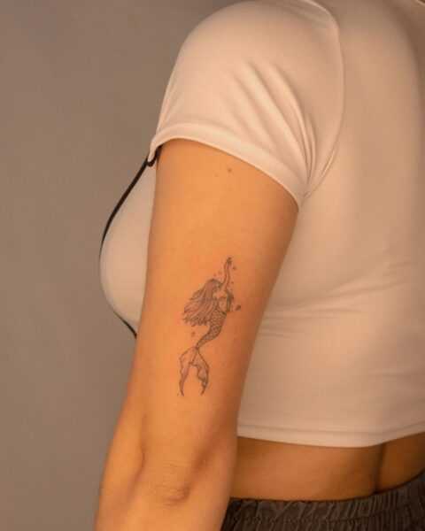 Mermaid tattoos: small details, powerful symbolism | tatuajesimpulsoazul