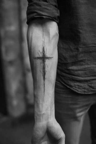 Small Cross Tattoos with Timeless Style and Deep Personal Significance
