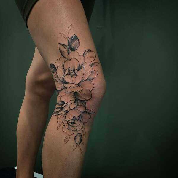5 common misconceptions about knee tattoo | nessaaa_