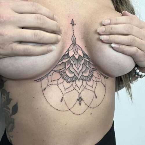 Explore 10+ Underboob Tattoo Designs and Other Boob Tattoos