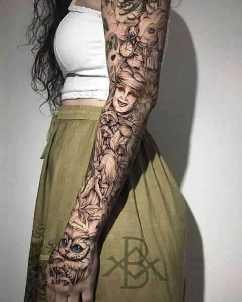 Definition of Sleeve Tattoos in Tattoo Art | Maryana